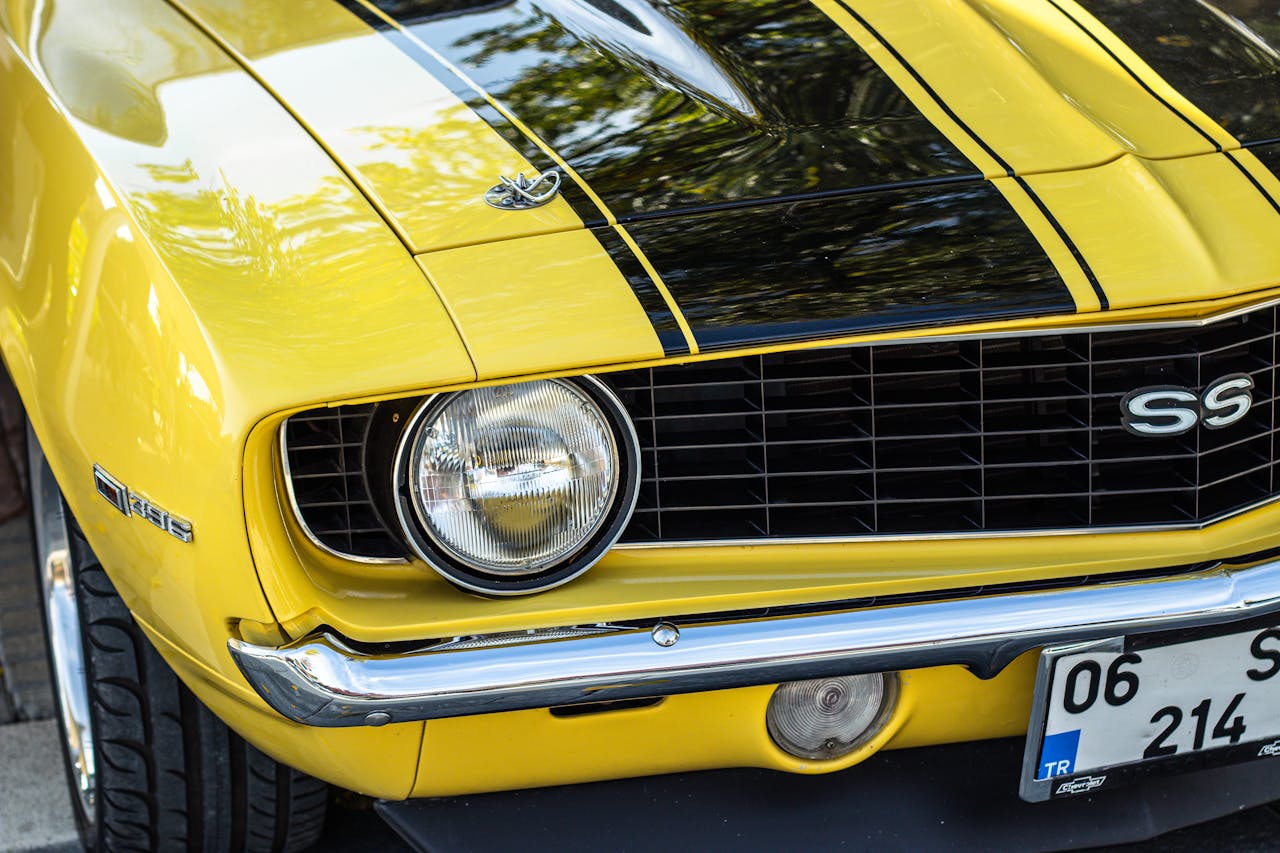 Free stock photo of american classic, araba, camaro